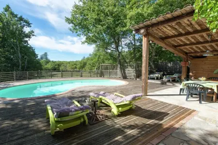Villa 1 - St Alban-Auriolles, Maison de Vacances Ardèche Piscine - Photo 8