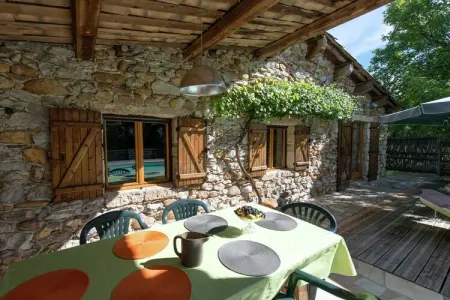 Villa 1 - St Alban-Auriolles, Maison de Vacances Ardèche Piscine - Photo 22