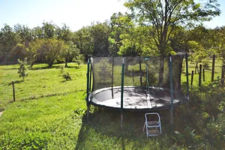 Maison familiale à Lanas avec piscine chauffée et trampoline : photo 39