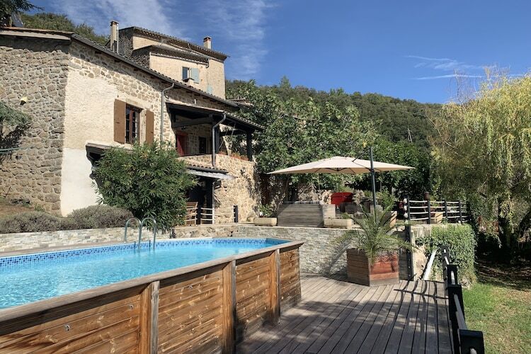 Maison 6 pers. avec piscine privée en Ardèche - Photo 1
