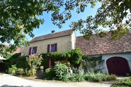 Maison 6 personnes piscine privée à St-Jory-las-Bloux : photo 5