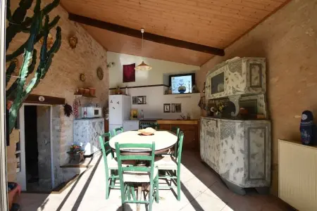Maison 6 personnes piscine privée à St-Jory-las-Bloux : photo 15