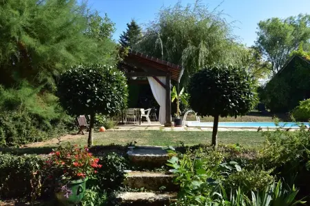 Maison 6 personnes piscine privée à St-Jory-las-Bloux : photo 30