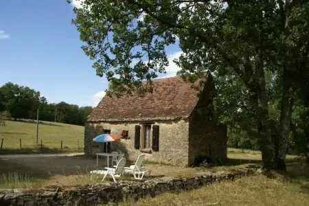 Maison 1 chambre avec jardin privé à Berbiguières : photo 13