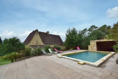 Maison 6 personnes avec piscine privée à Domme : photo 14