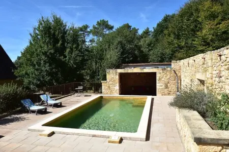 Maison 6 personnes avec piscine privée à Domme : photo 24