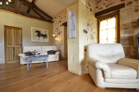 Maison 6 pers. avec piscine privée et centre équestre à 200m : photo 10