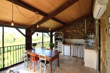 Maison piscine privée Loubéjac, 2 chambres : photo 3