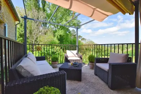 Maison piscine privée Loubéjac, 2 chambres : photo 6