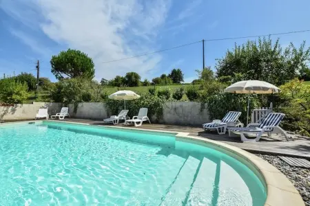 Maison piscine privée Loubéjac, 2 chambres : photo 7