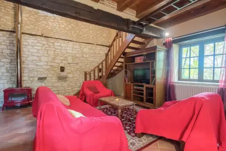Maison 6 pers. avec piscine chauffée à Bouniagues : photo 3