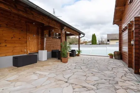 Chalet Gîte de la Pomme d'Happy – 8 pers, piscine privée : photo 31