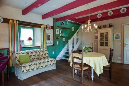 Maison bretonne avec jardin et barbecue à Querrien : photo 2