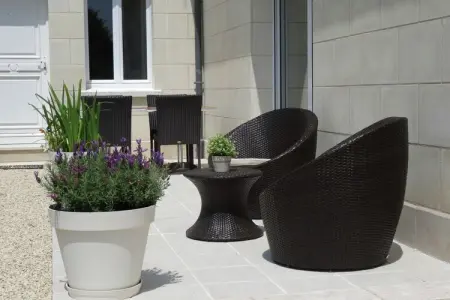 Maison 2 chambres avec jardin à Beaumont-en-Véron : photo 6