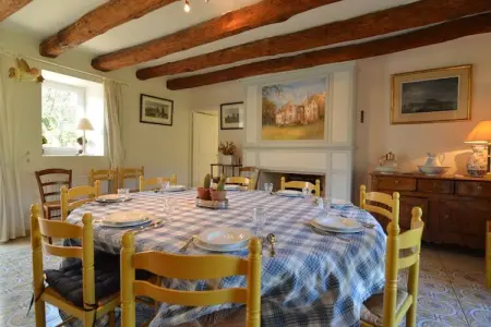 Maison a 3km de la plage, Maison de vacances spacieuse avec étang clôturé - Photo 9