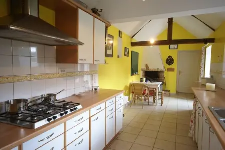Maison a 3km de la plage, Maison de vacances spacieuse avec étang clôturé - Photo 10