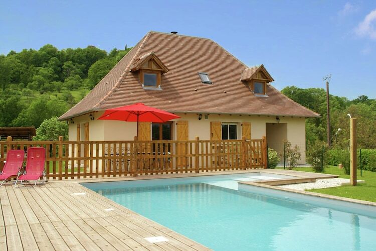 Maison 10 pers. avec piscine chauffée à Loubressac - Photo 1