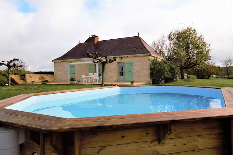 Maison 4 pers. avec piscine privée à Thédirac - Photo 1