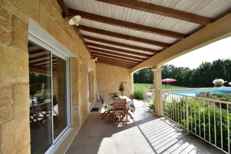 Maison Les Gunies - Piscine privée & jardin pour enfants : photo 27