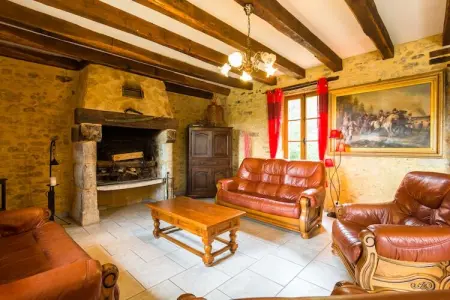 Maison de vacances Blanquefort Sur Briolance 12 pers, Retraite sur la colline de Blanquefort - Photo 13