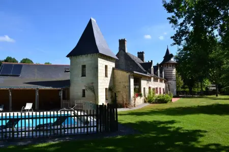 Maison 1 chambre avec piscine chauffée à Brion : photo 26
