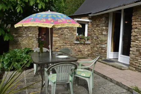 Ancienne boulangerie normande avec terrasse et jardin : photo 16