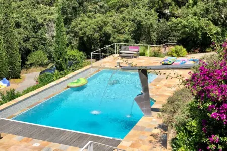 Valmer, Villa à La Croix-Valmer avec Vue sur Mer - Photo 12