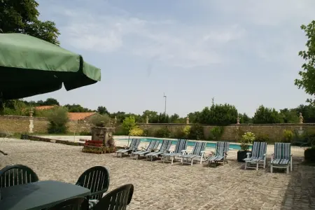 Manoir du XVe siècle avec piscine privée à Lencloître : photo 35