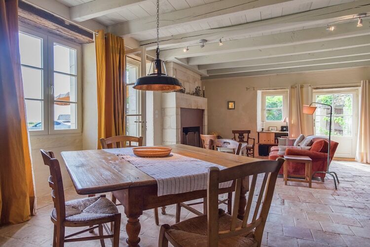 Maison mitoyenne Sossay, jardin et terrasse vue prairie - Photo 8
