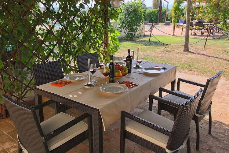 Primo Sole, appartement dans ferme restaurée à Foligno - Photo 11