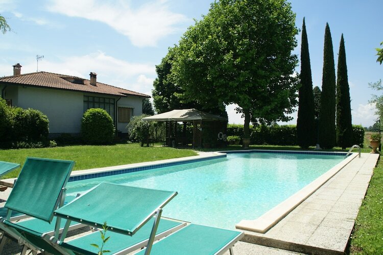 Maison Pozzo à Cortona, terrasse et accès piscine - Photo 11