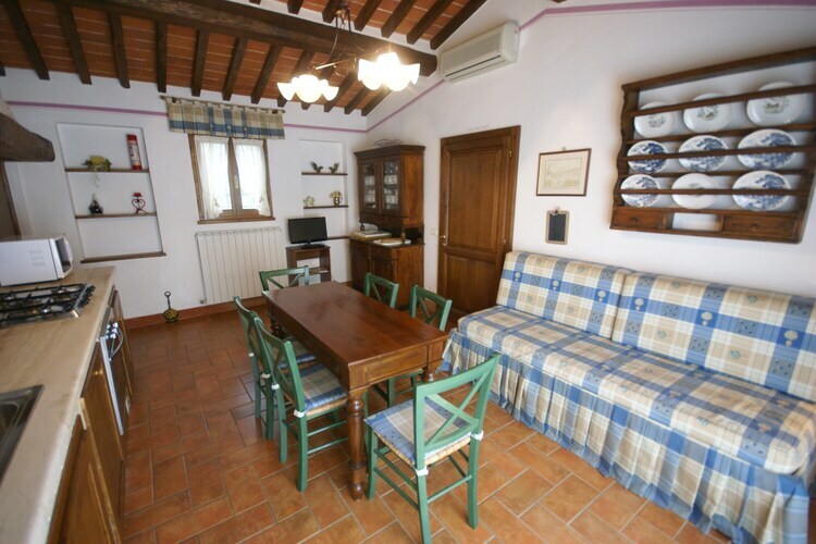 Maison Pozzo à Cortona, terrasse et accès piscine - Photo 15
