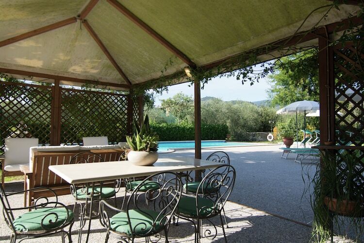 Feritoie, maison Cortona avec piscine et terrasse - Photo 29