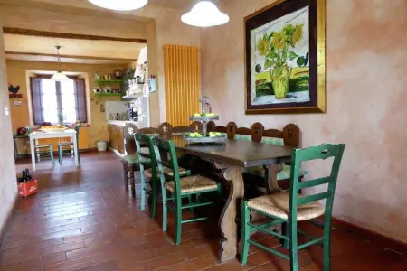Villa Tortelli : piscine et four à pizza en Toscane : photo 3