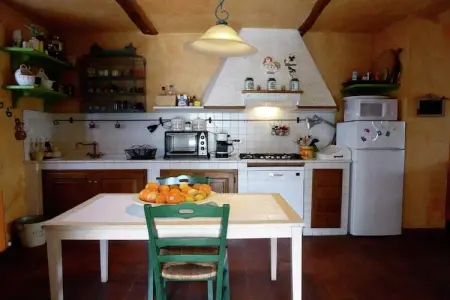 Villa Tortelli : piscine et four à pizza en Toscane : photo 4