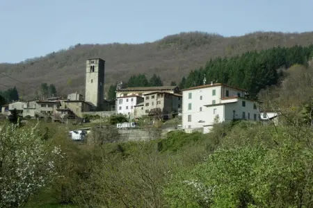 Villa Tortelli : piscine et four à pizza en Toscane : photo 36