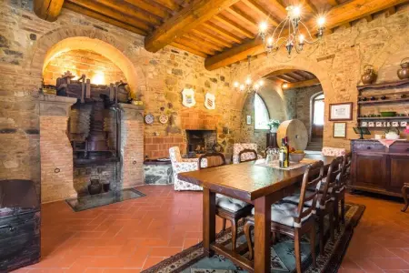 Il Vecchio Frantoio – Maison Orciatico avec piscine : photo 3