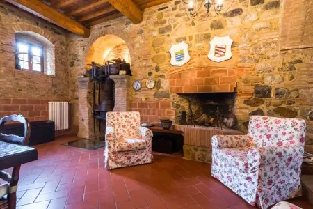 Il Vecchio Frantoio – Maison Orciatico avec piscine : photo 8