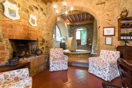 Il Vecchio Frantoio – Maison Orciatico avec piscine : photo 14