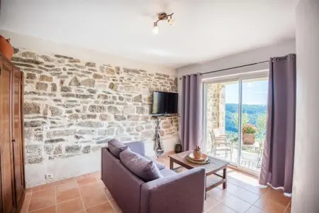 Maison pierre 6 pers. piscine privée et vue Alpes : photo 2