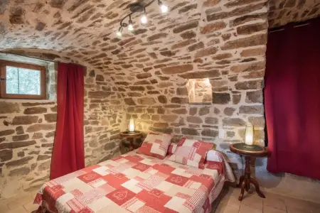 Maison pierre 6 pers. piscine privée et vue Alpes : photo 8