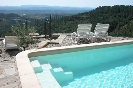 Maison pierre 6 pers. piscine privée et vue Alpes : photo 14