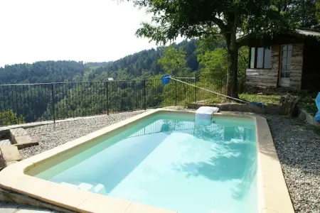 Maison pierre 6 pers. piscine privée et vue Alpes : photo 17