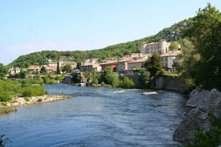 Maison pierre 6 pers. piscine privée et vue Alpes : photo 28