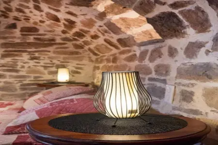 Maison pierre 6 pers. piscine privée et vue Alpes : photo 32