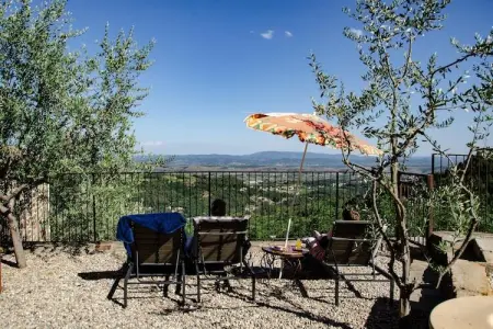 Maison pierre 6 pers. piscine privée et vue Alpes : photo 34