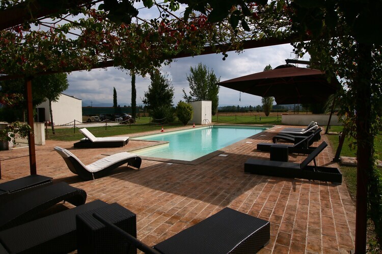 Le Volte, maison 1 chambre avec piscine commune à Foligno - Photo 17