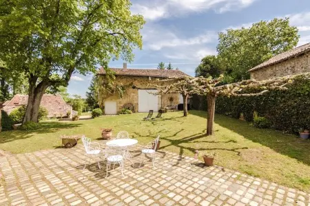 Manoir de la Baronie 21P, Manoir à Sourzac avec piscine privée : photo 10