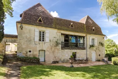 Manoir de la Baronie 21P, Manoir à Sourzac avec piscine privée : photo 11