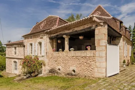 Manoir de la Baronie 21P, Manoir à Sourzac avec piscine privée : photo 12